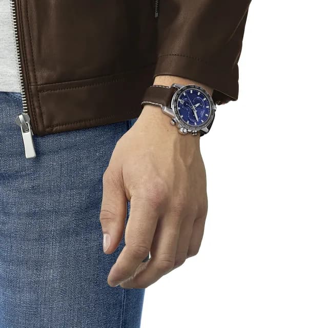【TISSOT 天梭 官方授權】SUPERSPORT CHRONO 三眼計時腕錶 畢業禮物 送禮 推薦(T1256171604100)