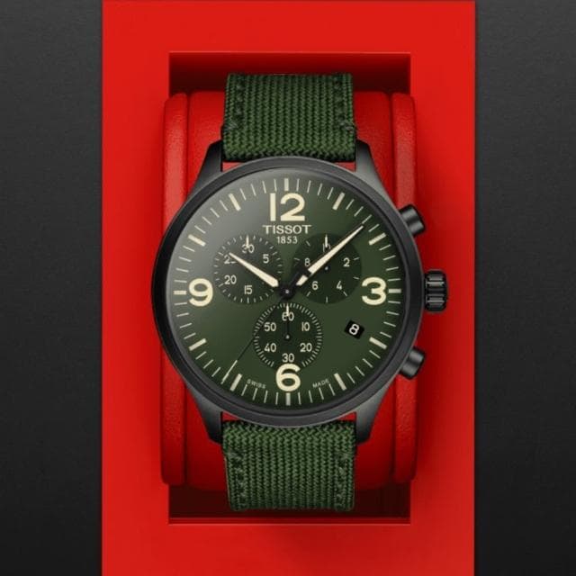 【TISSOT 天梭 官方授權】SUPERSPORT CHRONO 三眼計時腕錶 母親節 禮物 推薦(T1166173709700)