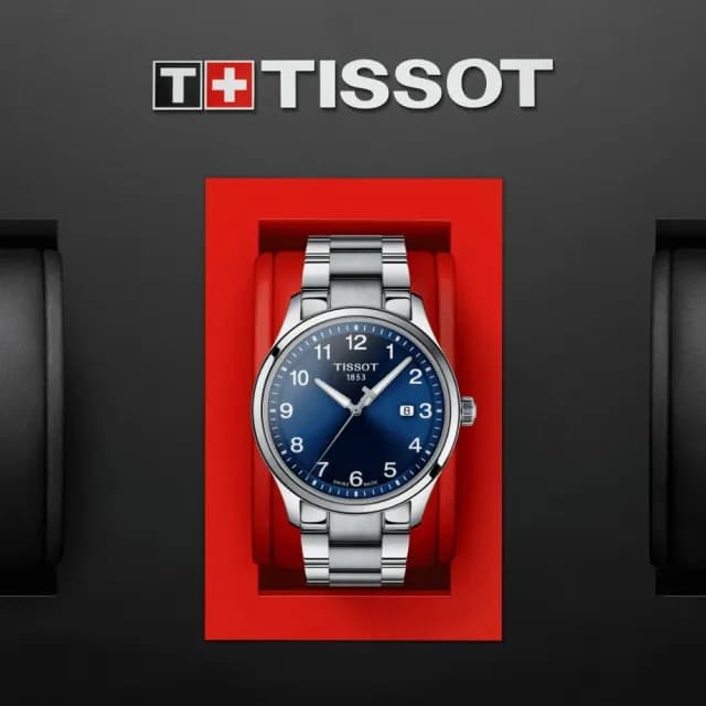 【TISSOT 天梭 官方授權】GENT XL CLASSIC 大三針經典腕錶 畢業禮物 送禮 推薦(T1164101104700)