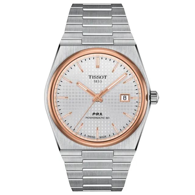【TISSOT 天梭 官方授權】PRX系列 復刻機械對錶 畢業禮物 送禮 推薦(T1374072103100/T1372071111100)