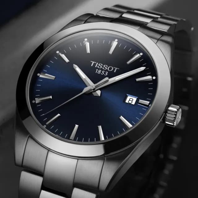 【TISSOT 天梭 官方授權】GENTLEMAN紳士系列 石英腕錶 畢業禮物 送禮 推薦(T1274101104100)