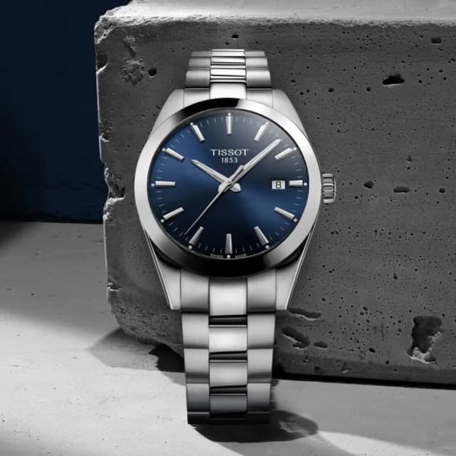 【TISSOT 天梭 官方授權】GENTLEMAN紳士系列 石英腕錶 畢業禮物 送禮 推薦(T1274101104100)
