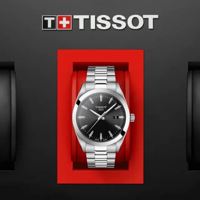 【TISSOT 天梭 官方授權】GENTLEMAN紳士系列 石英腕錶 七夕 情人節 禮物 送禮 推薦(T1274101105100)