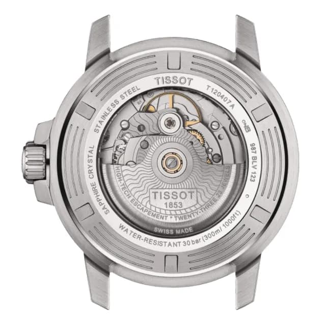 【TISSOT 天梭 官方授權】SEASTAR1000海星系列 潛水機械腕錶 七夕 情人節 禮物 送禮 推薦(T1204071109101)