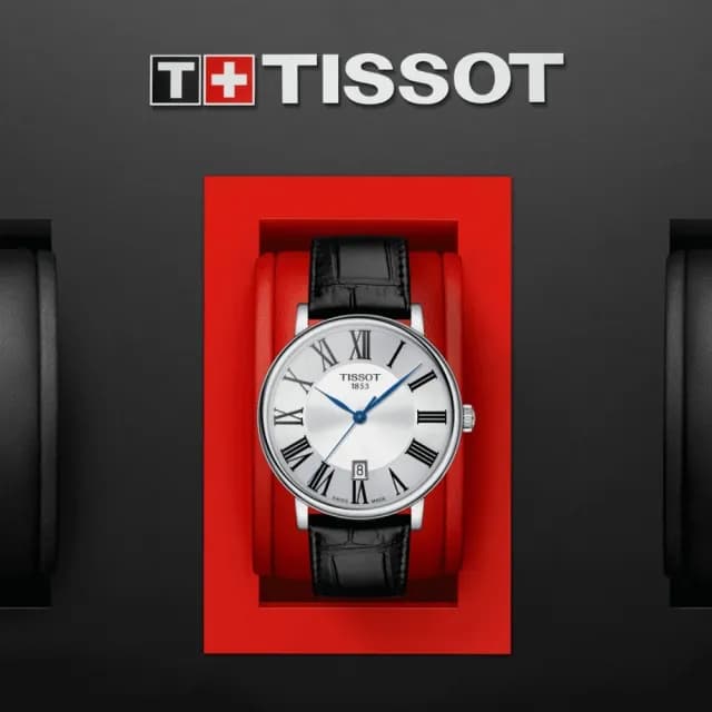 【TISSOT 天梭 官方授權】CARSON系列 簡約時尚腕錶 畢業禮物 送禮 推薦(T1224101603300)