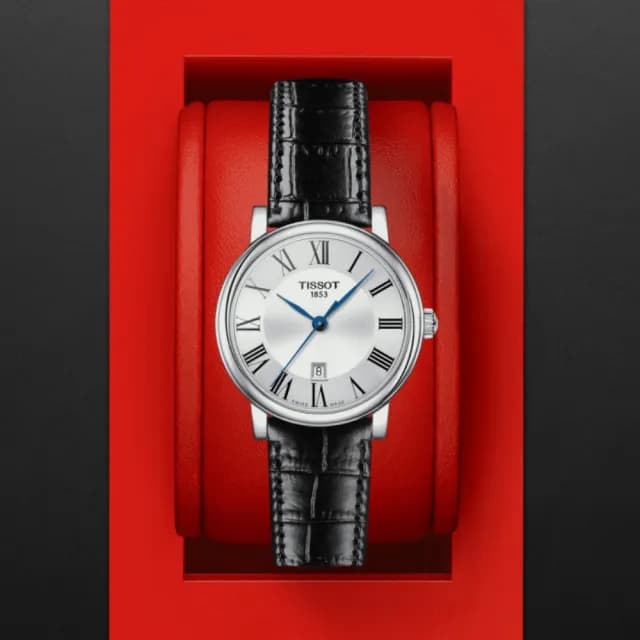 【TISSOT 天梭 官方授權】CARSON系列 簡約時尚腕錶 七夕 情人節 禮物 送禮 推薦(T1222101603300)