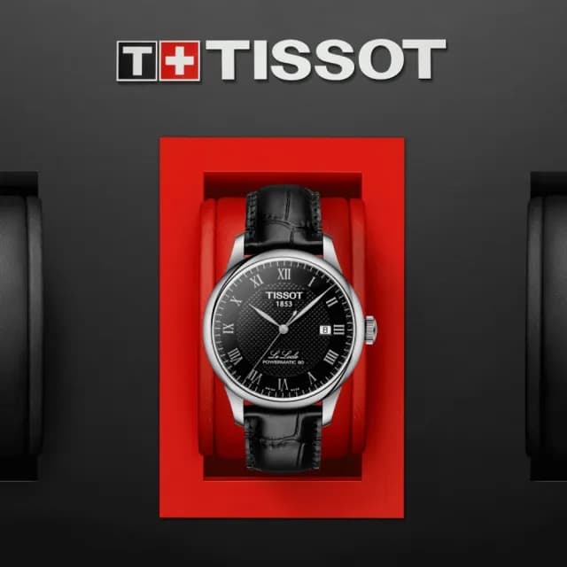 【TISSOT 天梭 官方授權】LE LOCLE 力洛克系列 機械腕錶 畢業禮物 送禮 推薦(T0064071605300)
