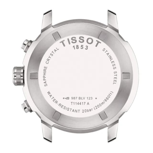 【TISSOT 天梭 官方授權】PRC 200 CHRONOGRAPH 三眼計時石英腕錶 畢業禮物 送禮 推薦(T1144171705700)