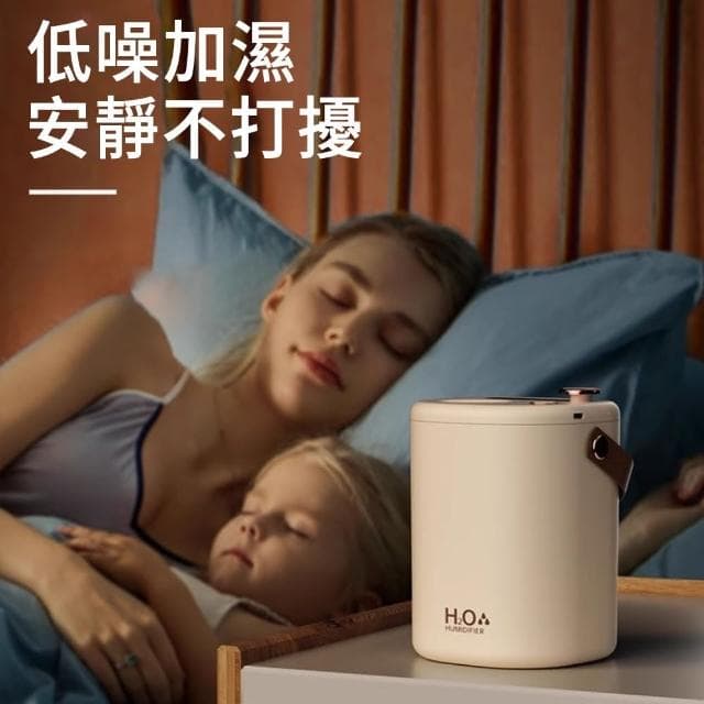 【MUAN】大容量桌面USB加濕器 靜音霧化水氧機 雙噴頭加濕器 空氣清淨機
