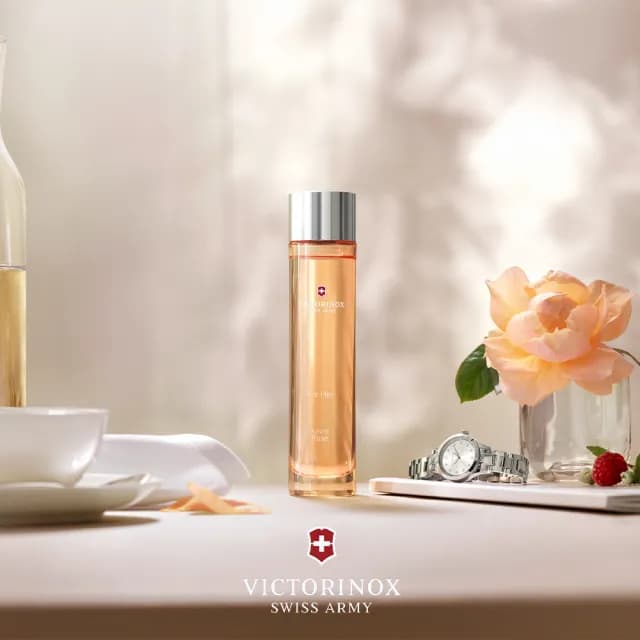 【VICTORINOX 瑞士維氏】Swiss Army 杏子玫瑰女性淡香水100ml(專櫃公司貨)