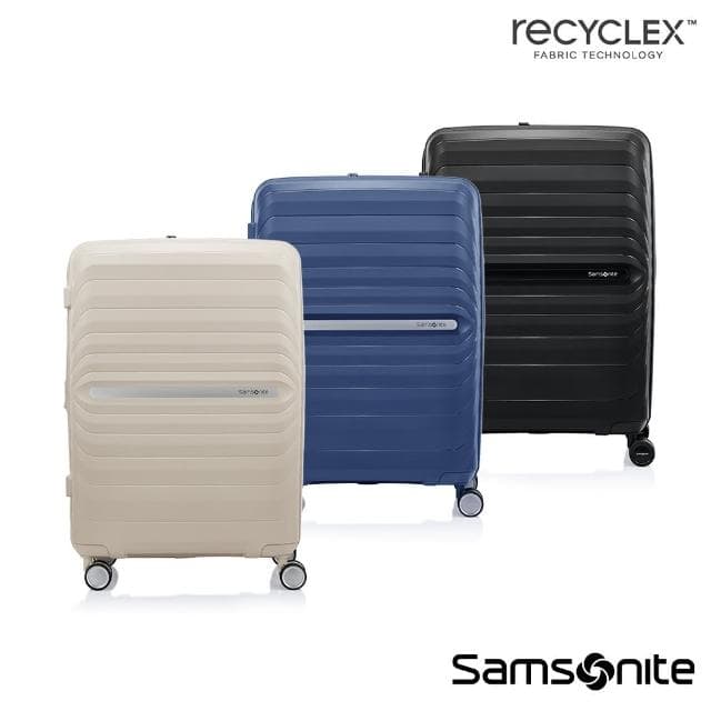 【Samsonite 新秀麗】28吋 OCTOLITE NEO 可擴充大容量防盜拉鍊輕量PP耐衝擊行李箱/水漾箱/旅行箱(多色可選)