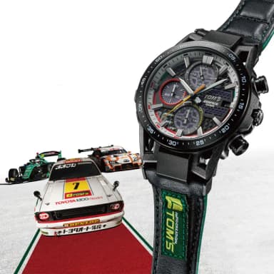 【CASIO 卡西歐】EDIFICE TOM’S 50 周年紀念版聯名太陽能手錶 送禮 禮物 推薦(EFS-S641TMS-1A)