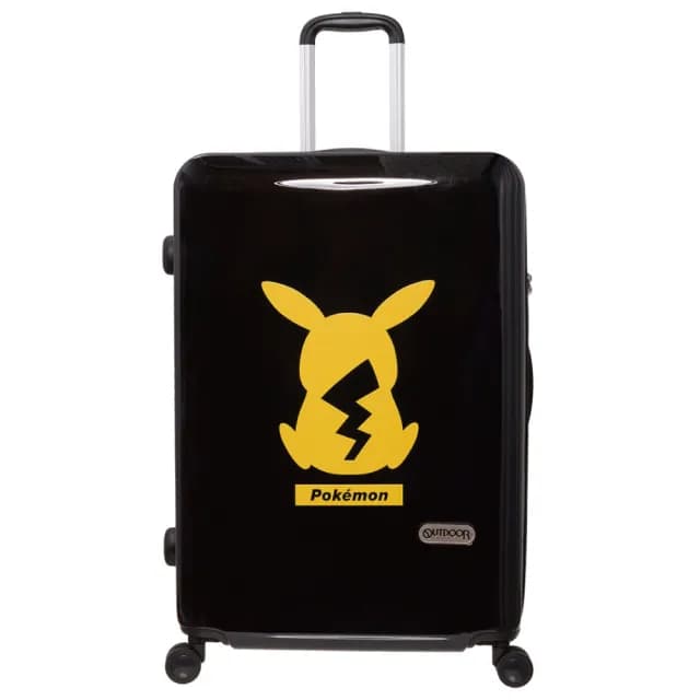 【OUTDOOR】寶可夢Pokemon-潮黑皮卡丘28吋行李箱-黑色(★正版授權聯名款★ODGO23F28BK)