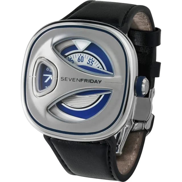 【SEVENFRIDAY】ME系列流線型機械錶-44.5x44mm 送禮 禮物 推薦(ME1/01)