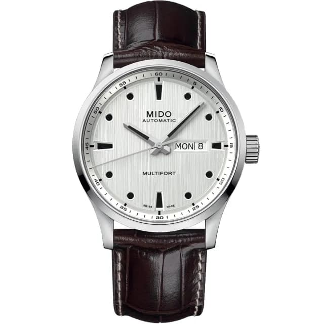 【MIDO 美度】官方授權 Multifort M 先鋒系列 80小時動力儲存機械錶-42mm 七夕 情人節禮物(M0384301603100)