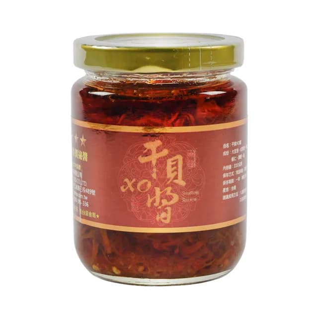 【東和食品】干貝XO醬220g*1罐(好媽媽的味道/送禮推薦)