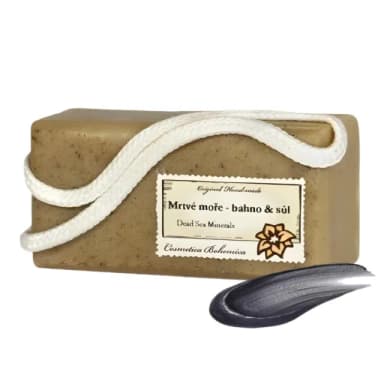 【BOEMI】花賦有機死海礦物泥潤膚皂200g(來自捷克頂級植萃保養潤膚手工香皂禮盒)