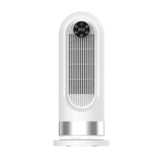 【宅造印象】16吋智慧遙控DC暖風扇 傾倒斷電+負氧離子空氣淨化循環二合一暖氣機(電暖器 烘乾機 uml-EH-002)