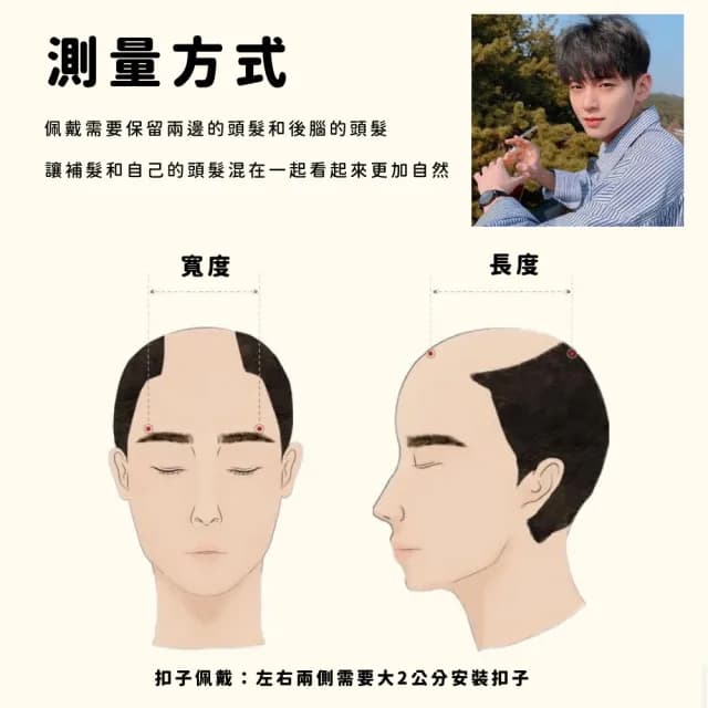 【一戴變身】韓系歐巴自然補整頂假髮(帥氣日常 蓬鬆瀏海 假髮片 遮白髮 遮頭禿 父親節禮物 男士假髮)