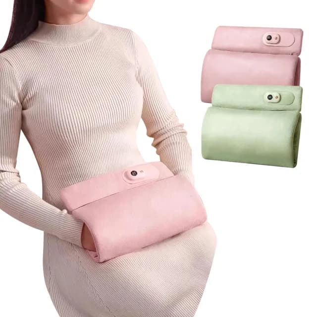 【TLYS-J】雙11 石墨烯發熱多功能暖手袋 USB數溫顯暖手墊 電暖袋 雙面發熱暖宮袋 暖寶寶 暖手寶 熱敷墊