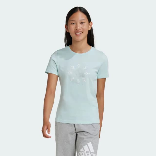 【adidas 愛迪達】短袖上衣 T恤 童裝 IY8140