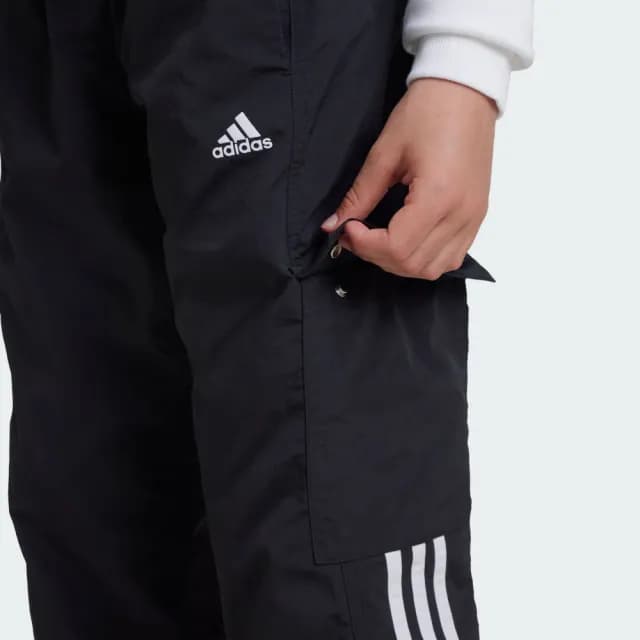 【adidas 愛迪達】運動長褲 童裝 IV9455