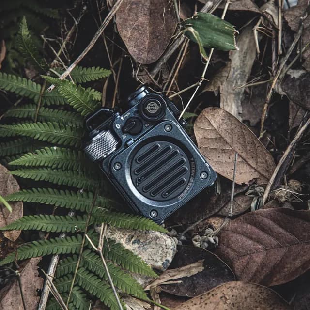 【MUZEN】Wild Mini 戶外越野防水藍牙喇叭(露營/登山/健行/滑板/野性/IPX5防水/金屬/LED照明/攜帶式/音響)