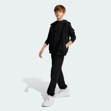 【adidas 愛迪達】ALL SZN 連帽外套 童裝 IX9448