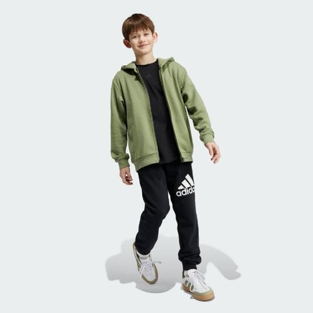 【adidas 愛迪達】ALL SZN 連帽外套 童裝 IX9447