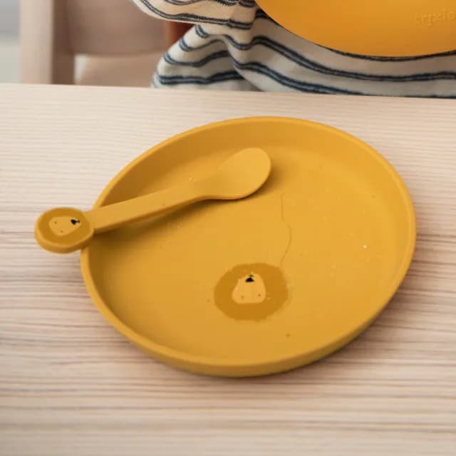 【Trixie 比利時】動物造型矽膠餐盤 多款可選(副食品 餐具)
