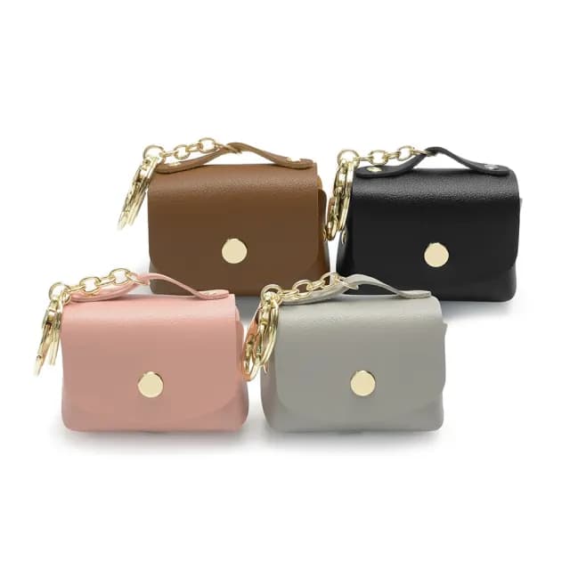 【2R 手工真皮】品牌隨行耳機零錢包