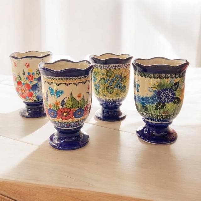 【Royal Duke】波蘭風手繪陶瓷餐具瀝水筒★買一送一(入厝禮 交換禮物 筷子筒 花草藝術風 手工)
