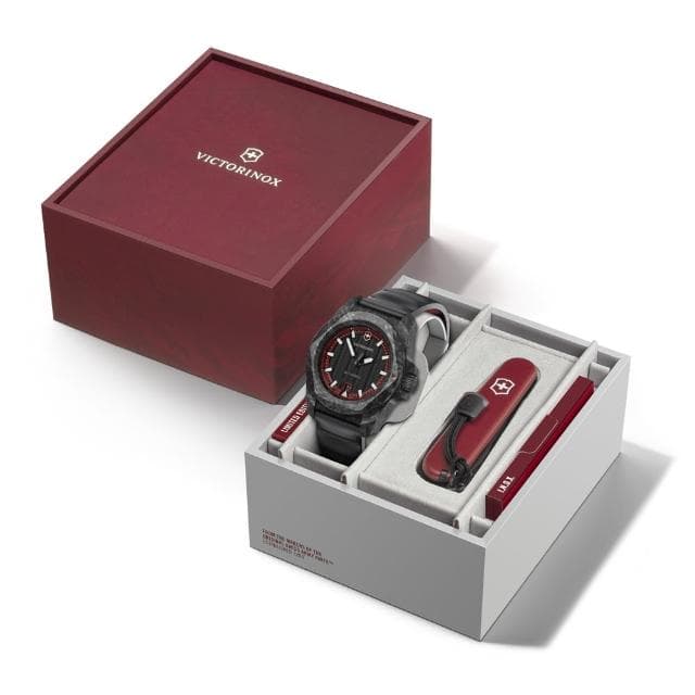 【VICTORINOX 瑞士維氏】I.N.O.X 十週年特別版 限量 碳纖維 機械腕錶 母親節 禮物 推薦(VISA-242024.1)