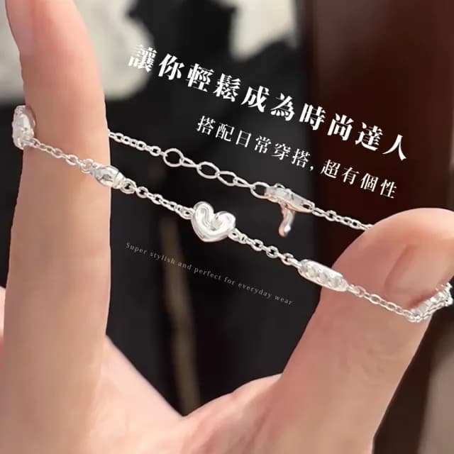 【時尚搭配】INS餅乾麵包手鍊(輕奢 質感 高級感 首飾 清新風 項鍊 耳環 少女 穿搭)