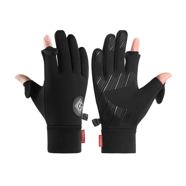 【Gordi】冬季新款加絨保暖手套 戶外騎行機車手套 男女通用 觸屏手套 交換禮物(防風/防水/防寒)