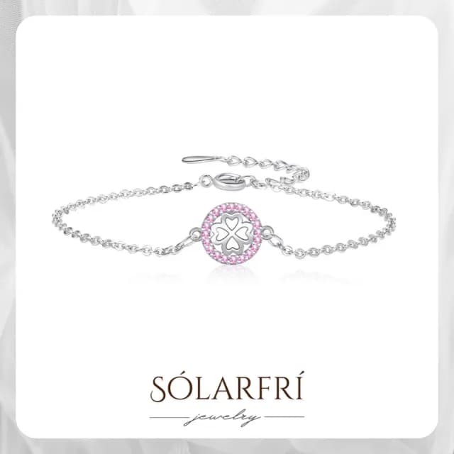 【SOLARFRi】輕奢設計款手鍊｜女士手鏈可調整手圍大小 附禮盒包裝(閨蜜女友老婆情人生日禮物)