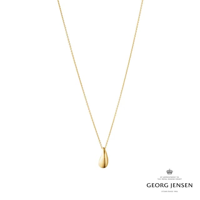 【Georg Jensen 官方旗艦店】REFLECT 小號項鍊(18K黃金)