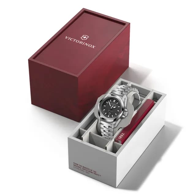 【VICTORINOX 瑞士維氏】I.N.O.X系列 優雅時尚石英腕錶 七夕 情人節 送禮 推薦(VISA-242036)