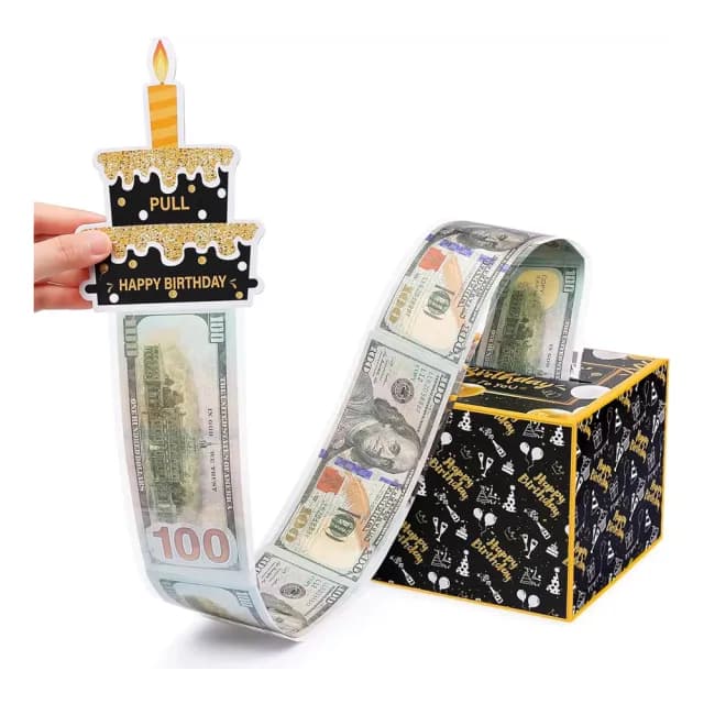 派對佈置抽錢驚喜箱1入(生日氣球 派對布置 抽錢 母親節 父親節 禮物 抽錢箱 驚喜禮物)