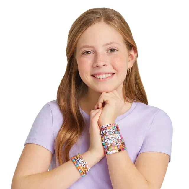 【Make it real 美麗夢工坊】美麗夢工坊-創意拼拼字母手鍊組