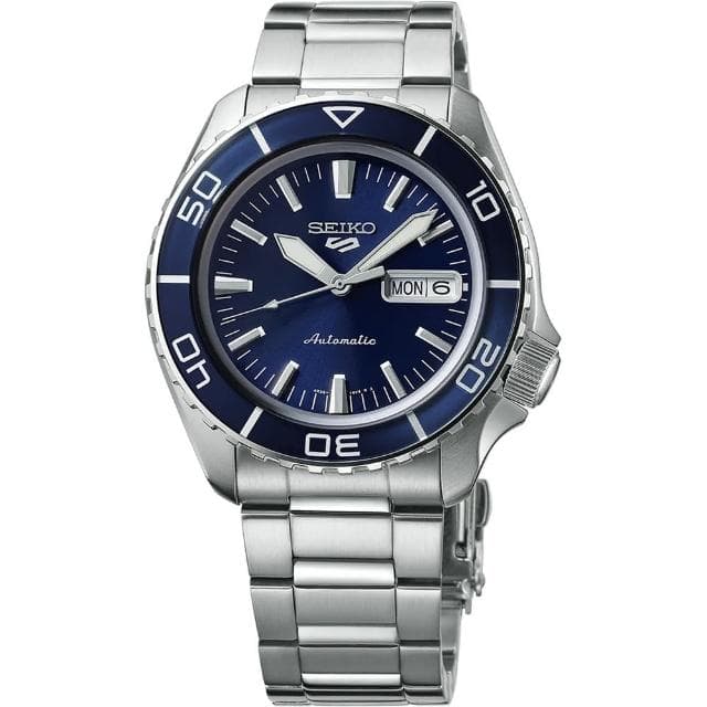 【SEIKO 精工】官方授權 5 Sports 系列  時尚潛水機械男錶 送禮推薦-42.5mm SK008(SRPK97K1)