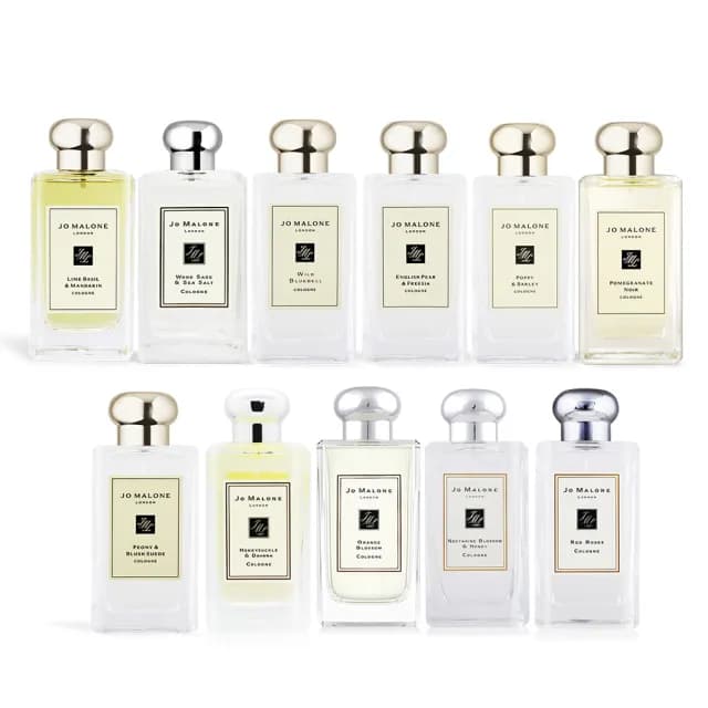 【Jo Malone】經典版/花盒限量包裝版100ml(多款可選-小蒼蘭/藍風鈴/橙花/罌粟花與大麥/忍冬-國際航空版)