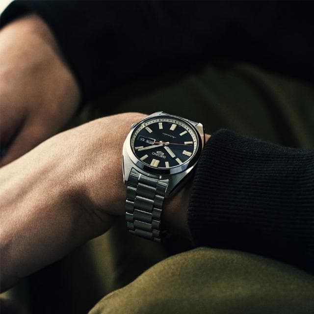 【SEIKO 精工】5 Sports系列 SNXS 復古風 機械腕錶 母親節 禮物 推薦(SRPK87K1/4R36-15M0B)
