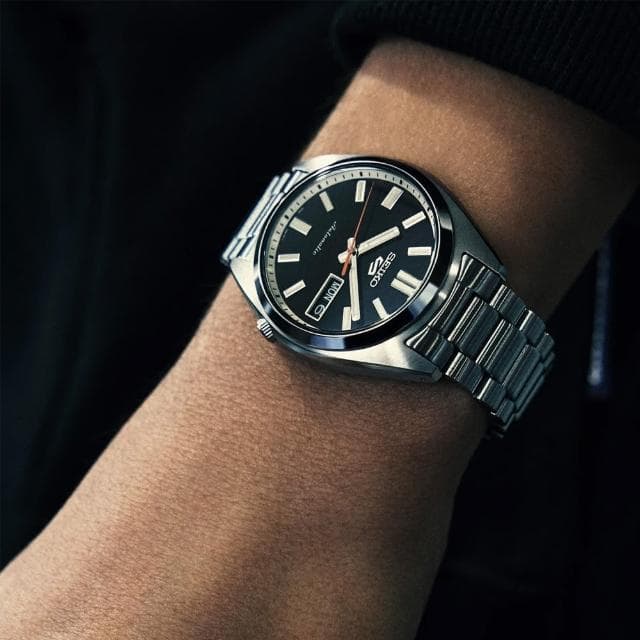 【SEIKO 精工】5 Sports系列 SNXS 復古風 機械腕錶 母親節 禮物 推薦(SRPK89K1/4R36-15M0D)
