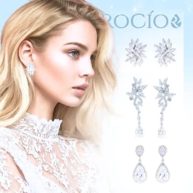 【ROCiO】ROCiO專櫃品牌輕奢經典耳環｜無耳洞耳夾款(母親節閨蜜生日情人節女友禮物)