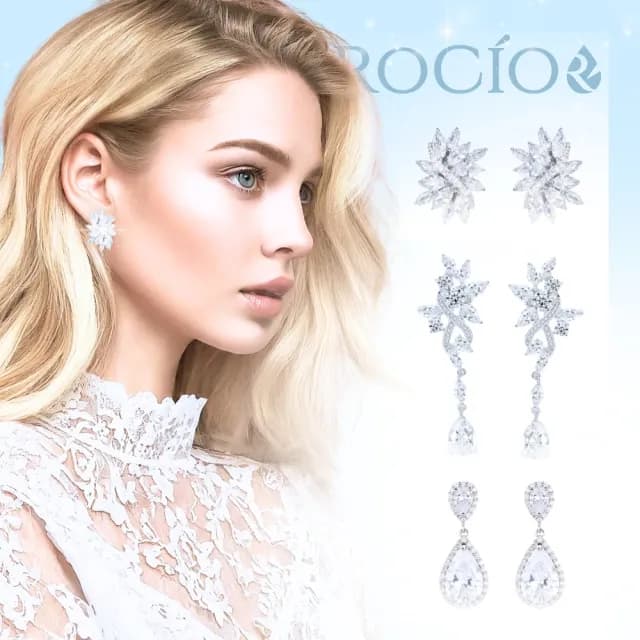 【ROCiO】ROCiO專櫃品牌輕奢經典耳環｜無耳洞耳夾款(母親節閨蜜生日情人節女友禮物)