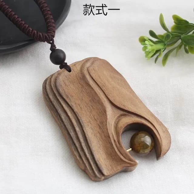 【JEN】復古木質手工長款項鍊毛衣鍊3款可選(母親節禮物/交換禮物/送女友/送閨蜜/生日禮物/情人節)