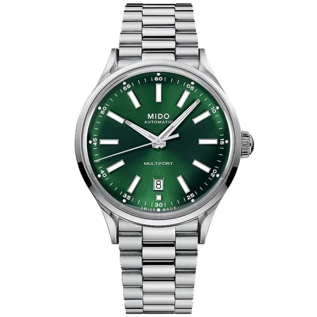 【MIDO 美度 官方授權】先鋒 PATRIMONY 80小時動力機械錶-40mm 情人節 禮物(M0404071109100)