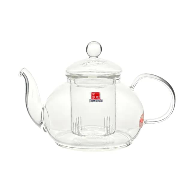 【Glass King】FH-201F/耐熱花茶壺/800ml(高硼硅玻璃/耐熱玻璃壺/花茶壺/泡茶壺/玻璃茶具)