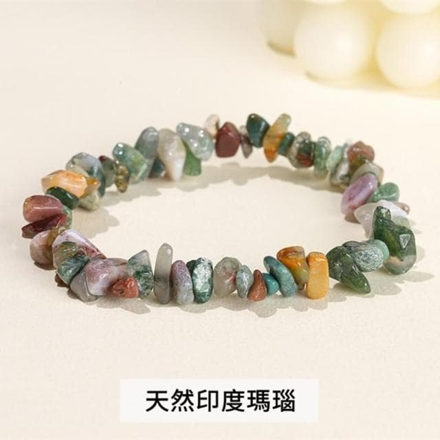 【Penny珮妮】水晶碎石手鍊約5-8mm(21款可選/交換禮物/送閨蜜/生日禮物/母親節/畢業禮物)